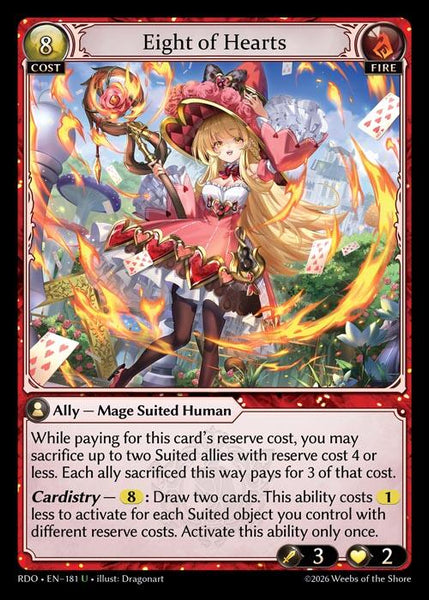 Eight of Hearts (Curio Foil)