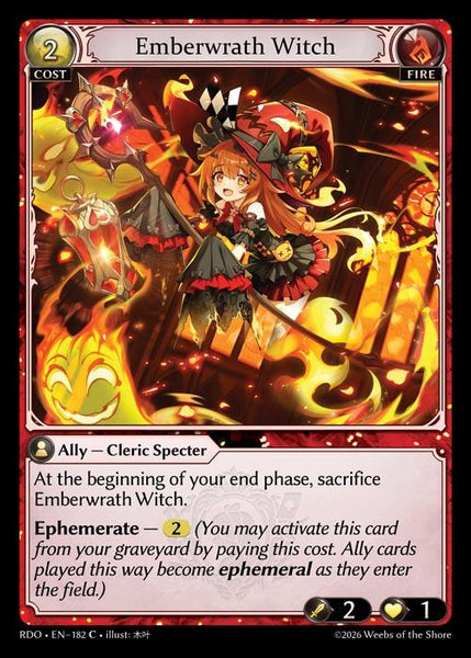 Emberwrath Witch (Curio Foil)