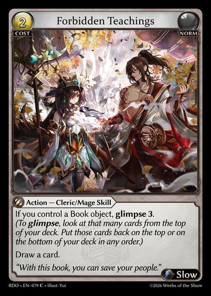 Forbidden Teachings (Curio Foil)