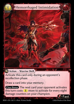 Hemorrhaged Intimidation (Curio Foil)