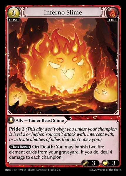 Inferno Slime (Curio Foil)