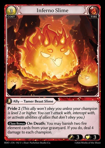 Inferno Slime (Curio Foil)