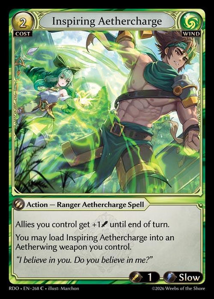 Inspiring Aethercharge (Curio Foil)