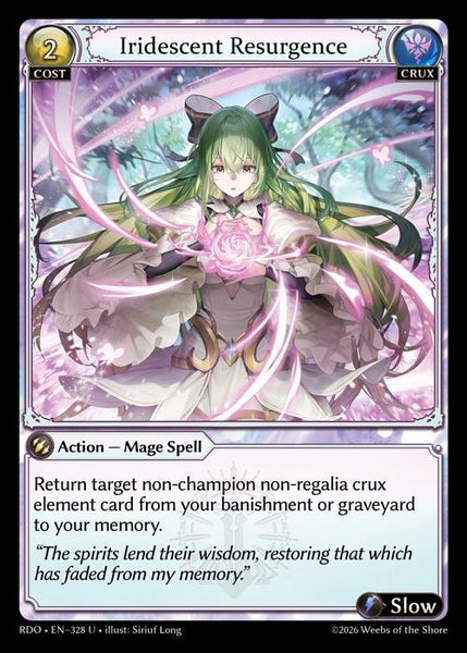 Iridescent Resurgence (Curio Foil)