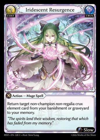Iridescent Resurgence (Curio Foil)