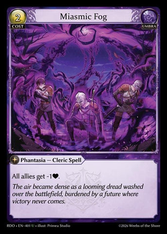 Miasmic Fog (Curio Foil)
