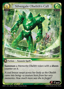 Silvergale Obelith's Call (Curio Foil)