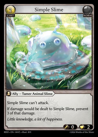 Simple Slime (Curio Foil)