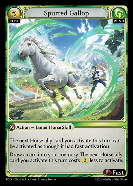Spurred Gallop (Curio Foil)