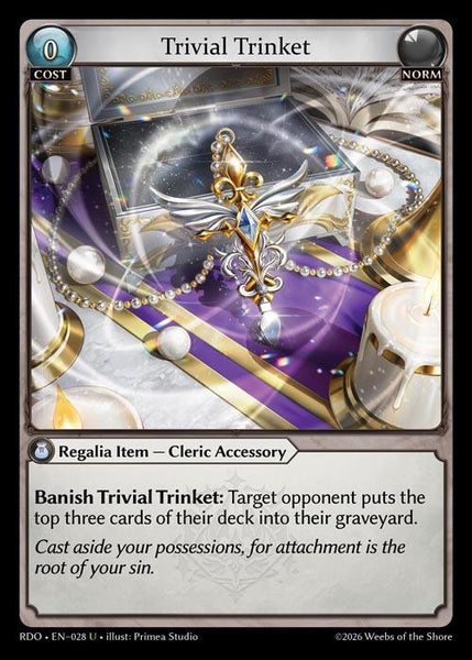 Trivial Trinket (Curio Foil)