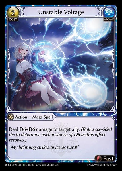 Unstable Voltage (Curio Foil)