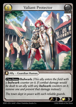Valiant Protector (Curio Foil)