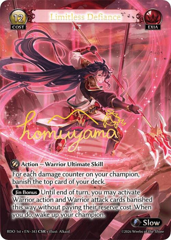 Limitless Defiance (CSR)