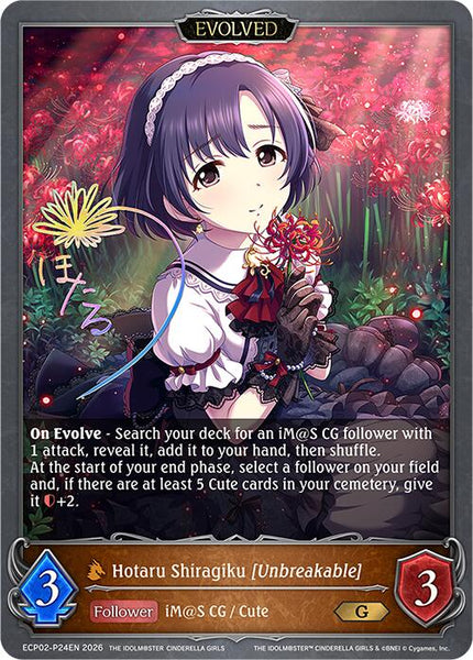 Hotaru Shiragiku [Unbreakable] (Evolved) - P24EN (Foil)