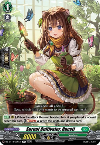 Sprout Cultivator, Haesti