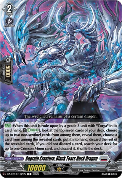 Regrain Creature, Black Tears Husk Dragon