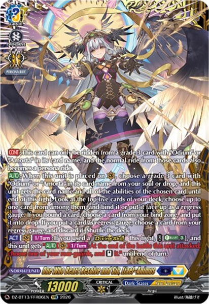 One Who Bears Resolve and Sin, Liael=Animus (FFR)