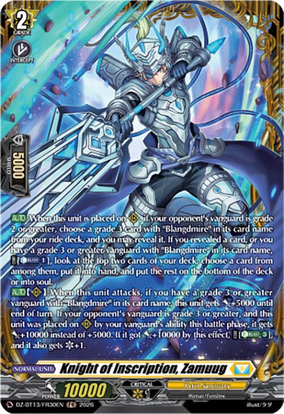 Knight of Inscription, Zamuug (FR)