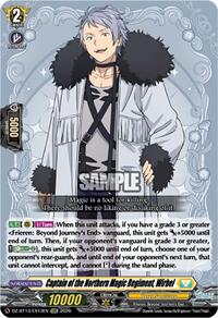 Captain of the Northern Magic Regiment, Wirbel