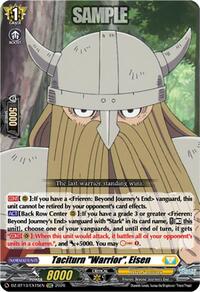 Taciturn "Warrior", Eisen