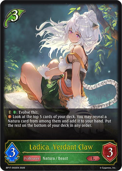 Ladica, Verdant Claw