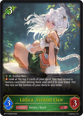 Ladica, Verdant Claw