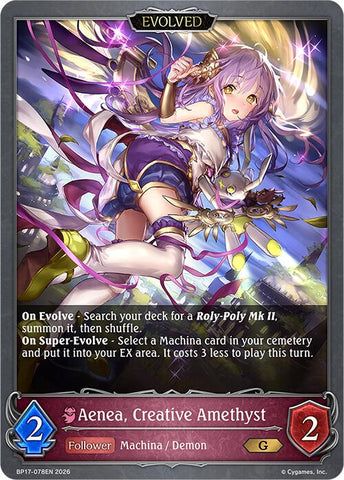 Aenea, Creative Amethyst (Evolved)
