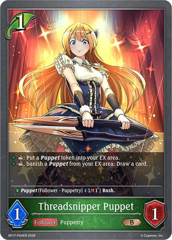 Threadsnipper Puppet - P04EN (Foil)