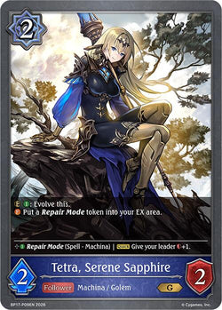 Tetra, Serene Sapphire - P09EN (Foil)