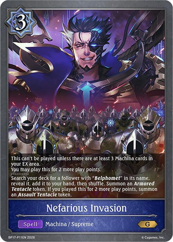 Nefarious Invasion - P11EN (Foil)
