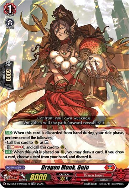 Dragon Monk, Gojo (TDR)