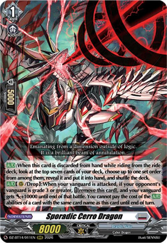 Sporadic Cerro Dragon