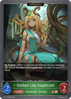 Verdant Law Supplicant (Evolved) - P08EN (Foil)