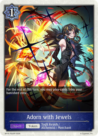 Adorn with Jewels - P52EN (Foil)
