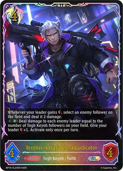 Tenmei, Insatiable Adjudicator (SL)