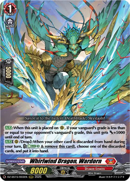 Whirlwind Dragon, Wardorn