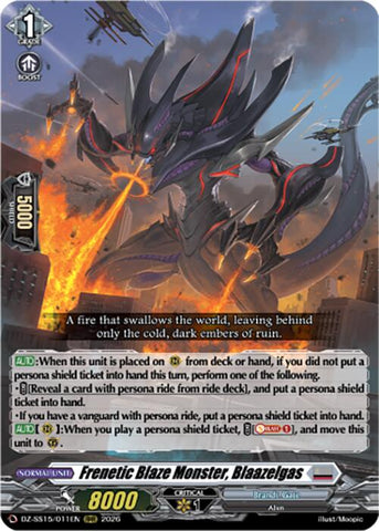Frenetic Blaze Monster, Blaazelgas
