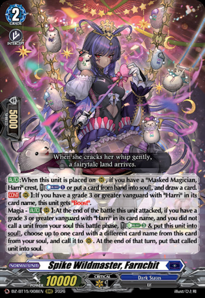 Spike Wildmaster, Farnchit