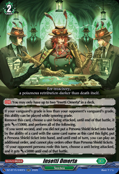 Insetti Omerta
