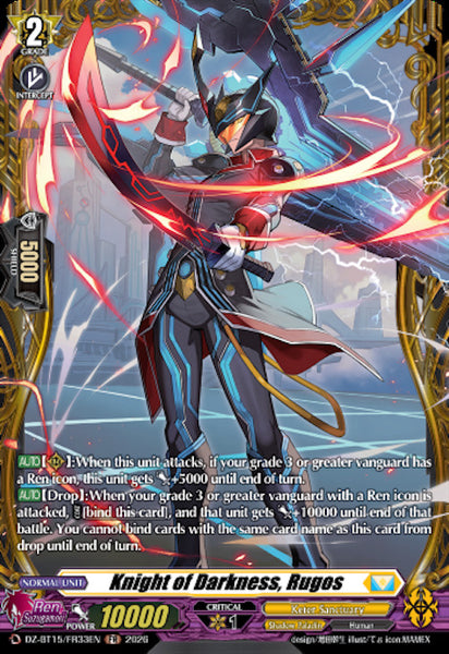 Knight of Darkness, Rugos (FR)