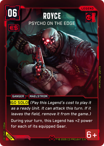 Royce - Psycho on the Edge (Rare)