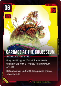 Carnage at the Colosseum