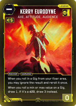 Kerry Eurodyne - Axe, Attitude, Audience (Rare)