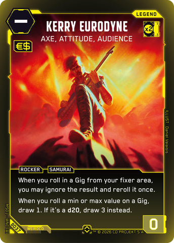 Kerry Eurodyne - Axe, Attitude, Audience (Rare)