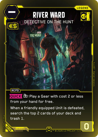 River Ward - Detective on the Hunt (Rare)