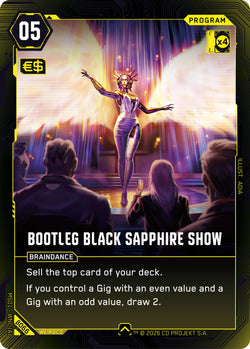 Bootleg Black Sapphire Show