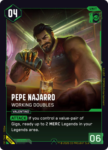 Pepe Najarro - Working Doubles
