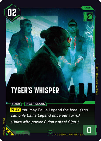 Tyger's Whisper
