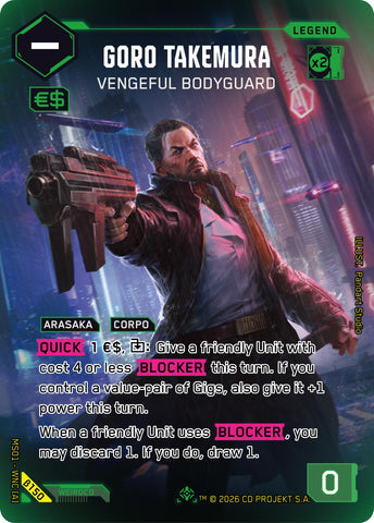 Goro Takemura - Vengeful Bodyguard (ILegend)