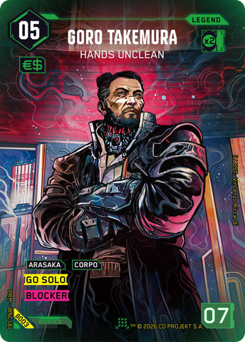 Goro Takemura - Hands Unclean
